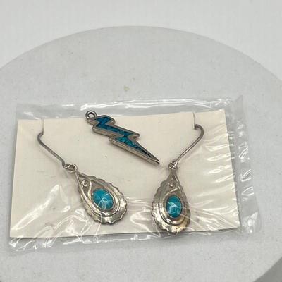 LOT 96J: Avon Jewelry Collection - Sterling Earrings and More