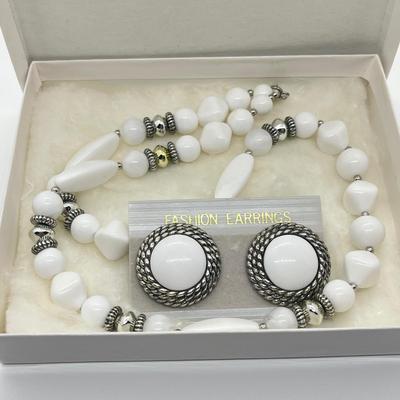 LOT 145J: Collection of Necklaces and Earrings: Avon and More!
