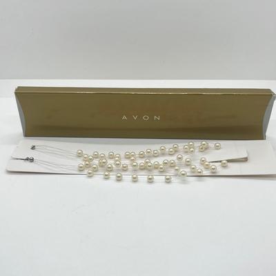 LOT 146J: Collection of Faux Pearl Avon Jewelry