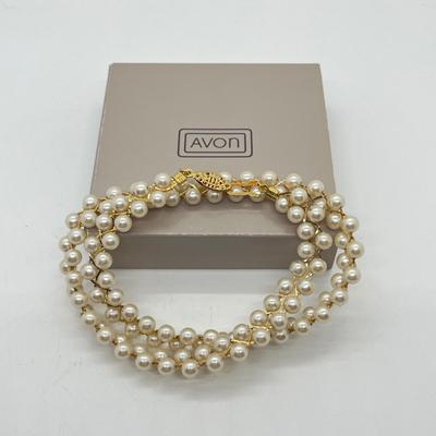 LOT 146J: Collection of Faux Pearl Avon Jewelry