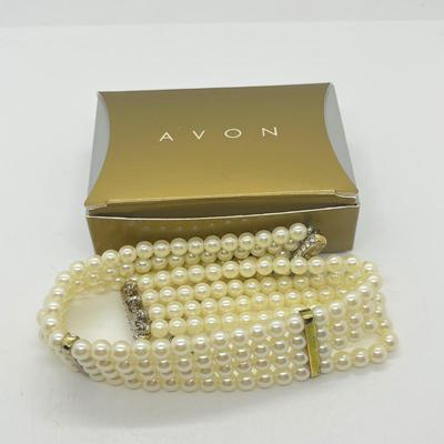 LOT 146J: Collection of Faux Pearl Avon Jewelry
