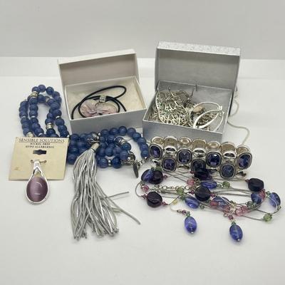 LOT 147J: Assortment of Unique Jewelry: Necklaces, Earrings and More!