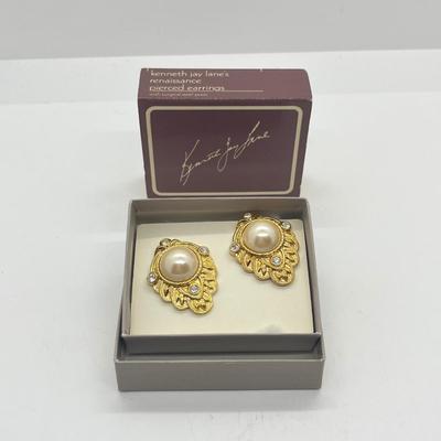 LOT 148J: Kenneth Jay Lane and Avon Jewelry New In Boxes