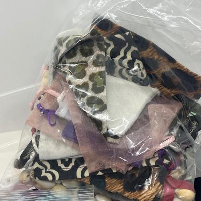 LOT 152J: Miscellaneous Jewelry and More, Including Broken and Unmatched Items for Craft or Repair