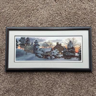LOT 161L: Richard Bollinger Signed & Numbered Print “Pine Ridge”