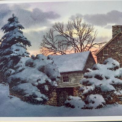 LOT 161L: Richard Bollinger Signed & Numbered Print “Pine Ridge”