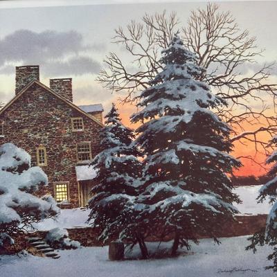 LOT 161L: Richard Bollinger Signed & Numbered Print “Pine Ridge”