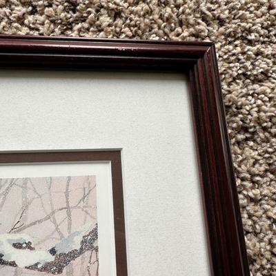 LOT 163L: Richard Bollinger Signed & Numbered Print “Winters Rest”