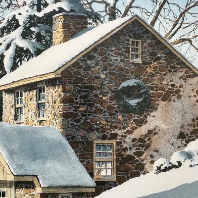 LOT 164L: Richard Bollinger Signed & Numbered Print “Buck Run”