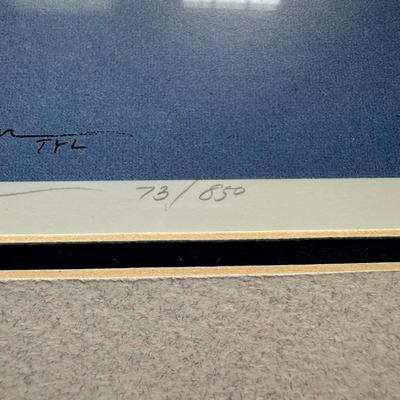 LOT 165L: Richard Bollinger Signed & Numbered Print “Sentinel”