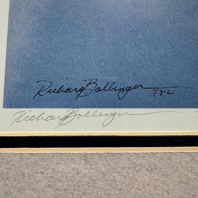 LOT 165L: Richard Bollinger Signed & Numbered Print “Sentinel”