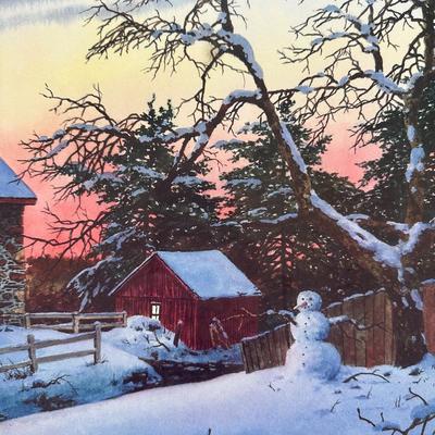 LOT 165L: Richard Bollinger Signed & Numbered Print “Sentinel”