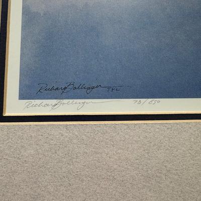 LOT 165L: Richard Bollinger Signed & Numbered Print “Sentinel”