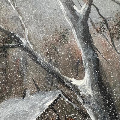 LOT 166L: Painting By Hildegard Gregorio Signed & Dated