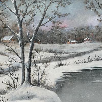 LOT 166L: Painting By Hildegard Gregorio Signed & Dated