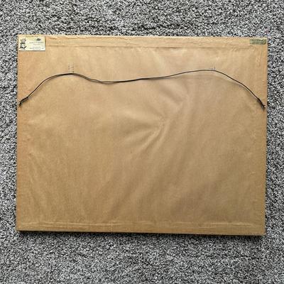 LOT 167L: “Lancaster Way” by Marion B Guthrie Watercolor Painting