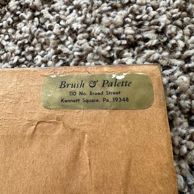 LOT 167L: “Lancaster Way” by Marion B Guthrie Watercolor Painting