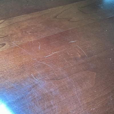 LOT 170L: Vintage Ethan Allen Coffee Table w/ Bookcase & Side Table