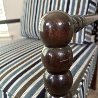 LOT 173L: Beautiful Wooden Accent Chair