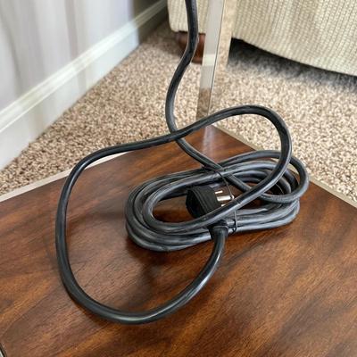 LOT 174L: Side Table w/ Built in Charging Station