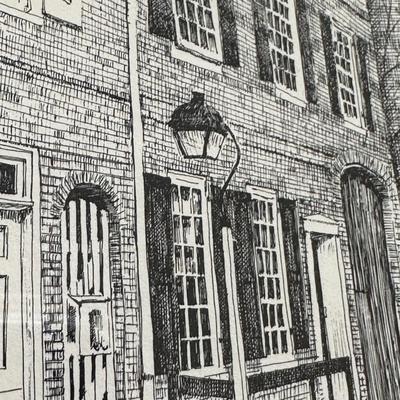 LOT 176L: 2 Signed & Dated Prints by C.M. Goff