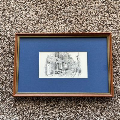 LOT 176L: 2 Signed & Dated Prints by C.M. Goff