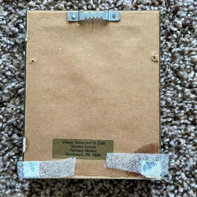 LOT 177L: Early America Reverse Paintings On Glass