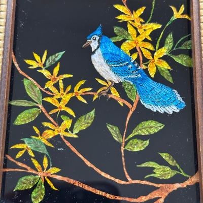 LOT 177L: Early America Reverse Paintings On Glass