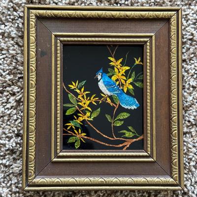 LOT 177L: Early America Reverse Paintings On Glass