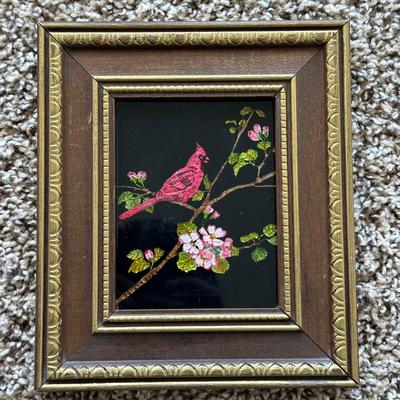 LOT 177L: Early America Reverse Paintings On Glass