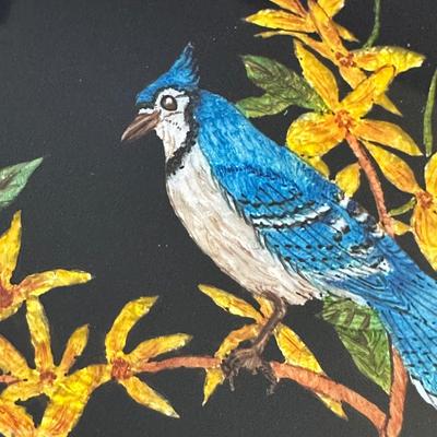 LOT 177L: Early America Reverse Paintings On Glass