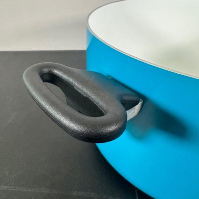 LOT 180K: Silverstone Cookware Blue Pots & Pans Set