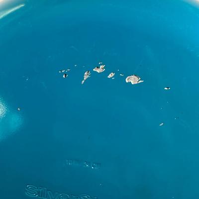 LOT 180K: Silverstone Cookware Blue Pots & Pans Set