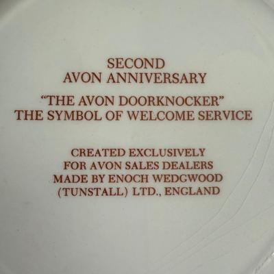 LOT 181L: Avon Decorative Plate Collection - Mrs. P.F.E. Albee Seasons Portrait Plates & Avon Anniversary Commemorative Plates