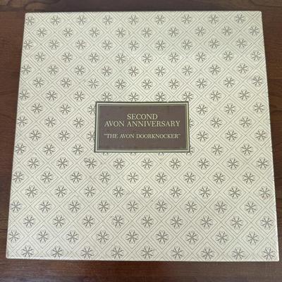 LOT 181L: Avon Decorative Plate Collection - Mrs. P.F.E. Albee Seasons Portrait Plates & Avon Anniversary Commemorative Plates