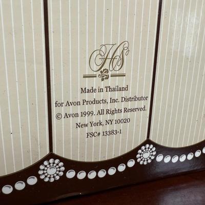 LOT 186L: Avon Honor Society Mrs. P.F.E. Albee Commemorative Tea Cup & Saucer Sets w/ Boxes - 1998-2001, 2004