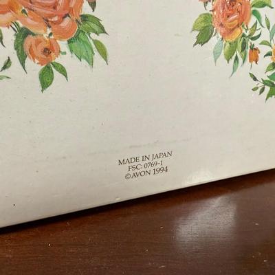 LOT 187L: Avon Honor Society Mrs. P.F.E. Albee Commemorative Tea Cup & Saucer Sets w/ Boxes - 1991, 1994-1997