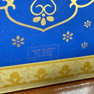 LOT 187L: Avon Honor Society Mrs. P.F.E. Albee Commemorative Tea Cup & Saucer Sets w/ Boxes - 1991, 1994-1997