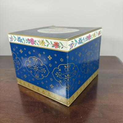 LOT 187L: Avon Honor Society Mrs. P.F.E. Albee Commemorative Tea Cup & Saucer Sets w/ Boxes - 1991, 1994-1997