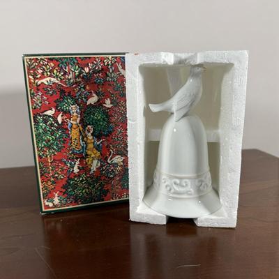 LOT 188D: Avon Ceramic Christmas Bells - most w/ Boxes