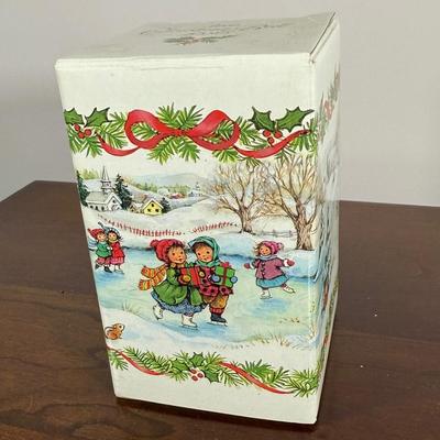 LOT 188D: Avon Ceramic Christmas Bells - most w/ Boxes
