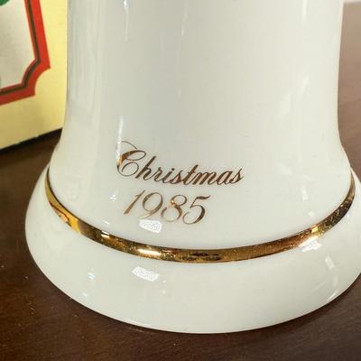 LOT 188D: Avon Ceramic Christmas Bells - most w/ Boxes