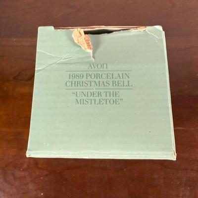 LOT 188D: Avon Ceramic Christmas Bells - most w/ Boxes