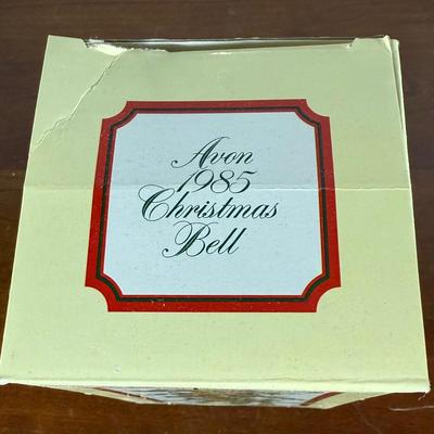 LOT 188D: Avon Ceramic Christmas Bells - most w/ Boxes