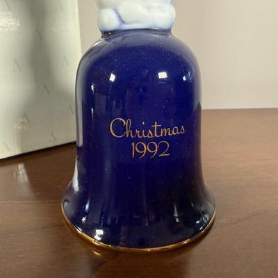 LOT 188D: Avon Ceramic Christmas Bells - most w/ Boxes