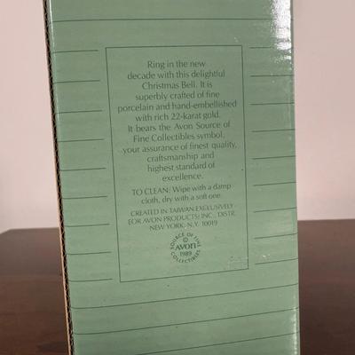 LOT 188D: Avon Ceramic Christmas Bells - most w/ Boxes