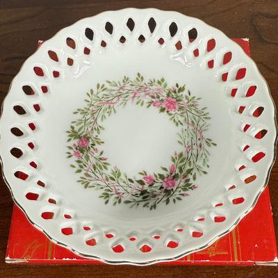 LOT 189D: Happy Birthday! Avon President’s Club Birthday Gifts & More w/ Boxes - Ceramic Celebration Cake Plates, Server &...