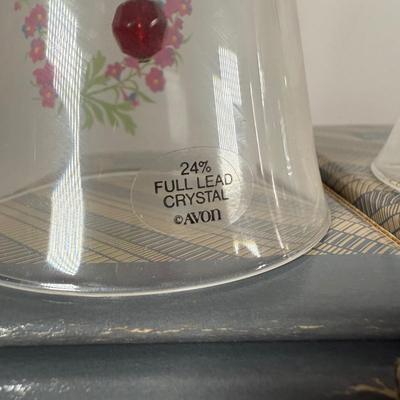 LOT 189D: Happy Birthday! Avon President’s Club Birthday Gifts & More w/ Boxes - Ceramic Celebration Cake Plates, Server &...