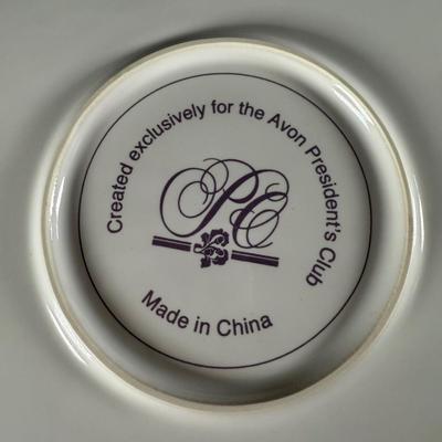 LOT 189D: Happy Birthday! Avon President’s Club Birthday Gifts & More w/ Boxes - Ceramic Celebration Cake Plates, Server &...