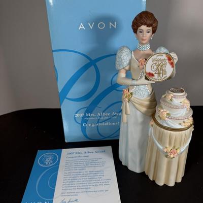 LOT 191D: Avon President’s Club Mrs. Albee Awards in Boxes 2003-2014